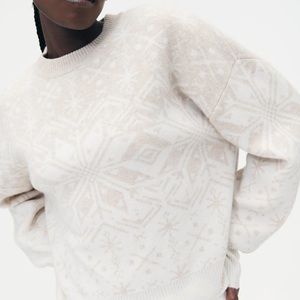 Naadam Signature Cashmere Fair Isle Sweater